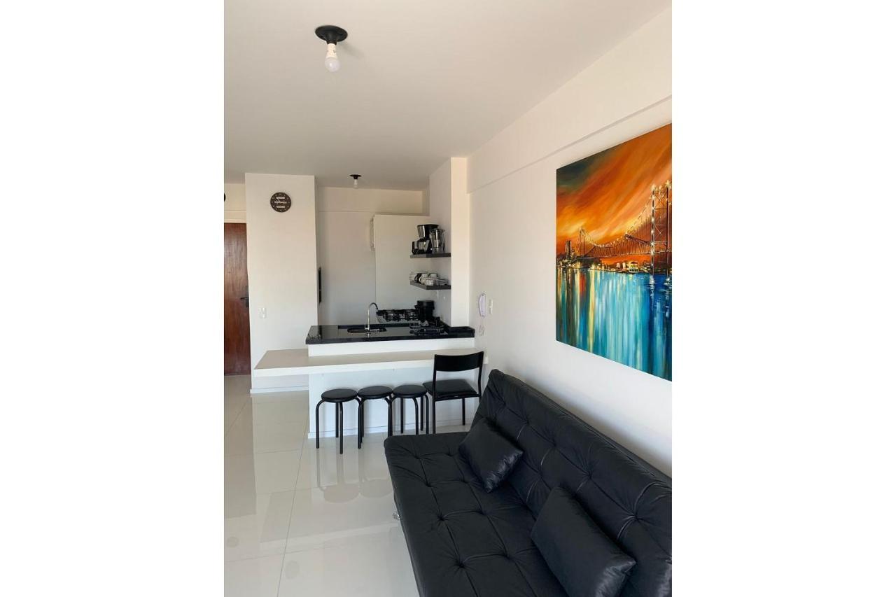 Apartamento Com Vista Do Mar Em Residencial Com Piscina Florianópolis 외부 사진