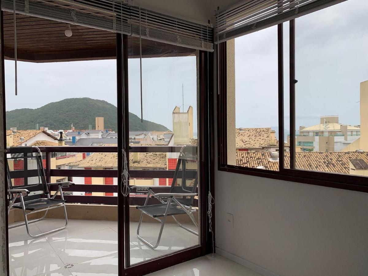Apartamento Com Vista Do Mar Em Residencial Com Piscina Florianópolis 외부 사진