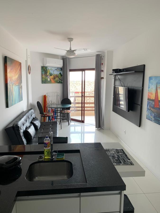 Apartamento Com Vista Do Mar Em Residencial Com Piscina Florianópolis 외부 사진