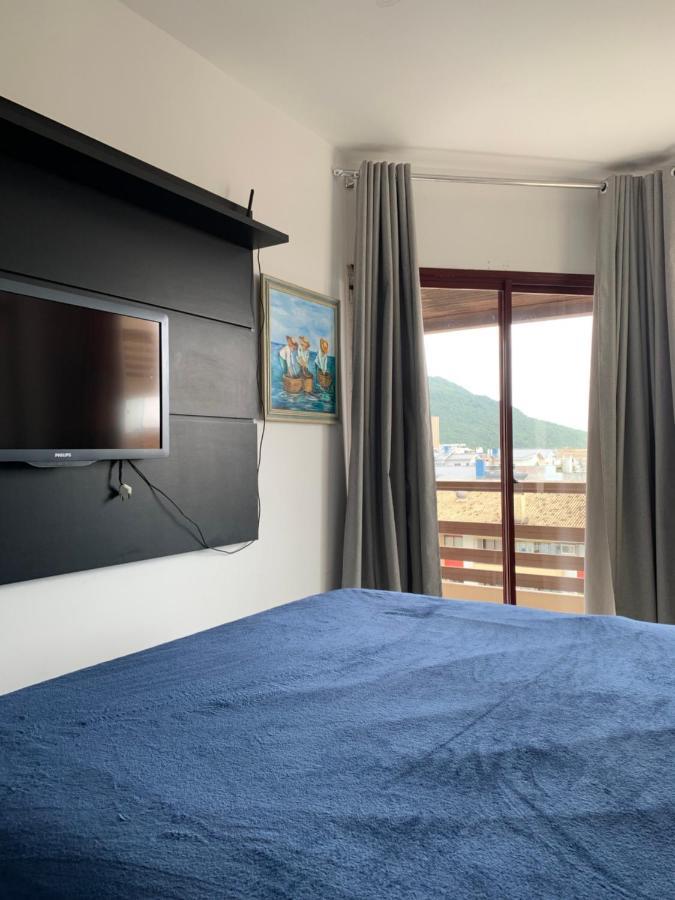 Apartamento Com Vista Do Mar Em Residencial Com Piscina Florianópolis 외부 사진