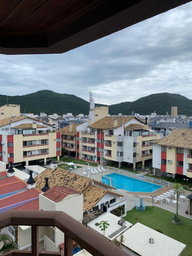 Apartamento Com Vista Do Mar Em Residencial Com Piscina Florianópolis 외부 사진