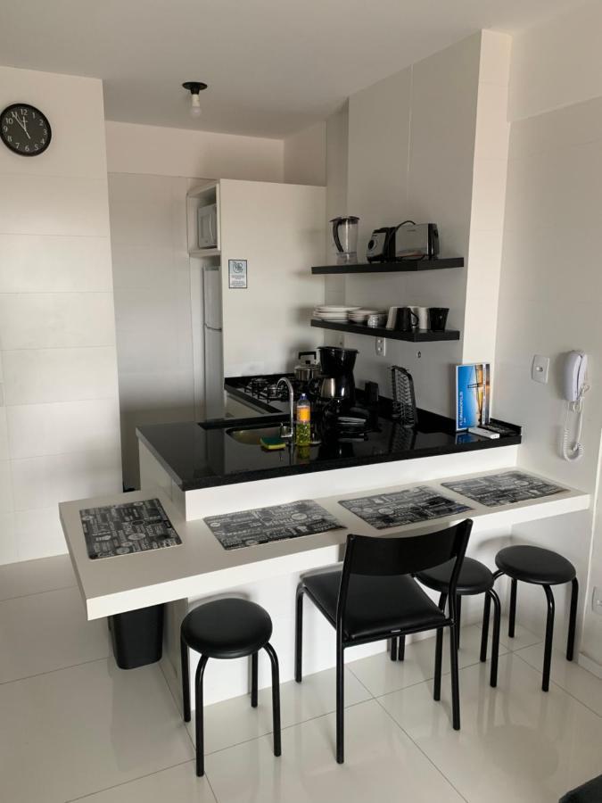 Apartamento Com Vista Do Mar Em Residencial Com Piscina Florianópolis 외부 사진