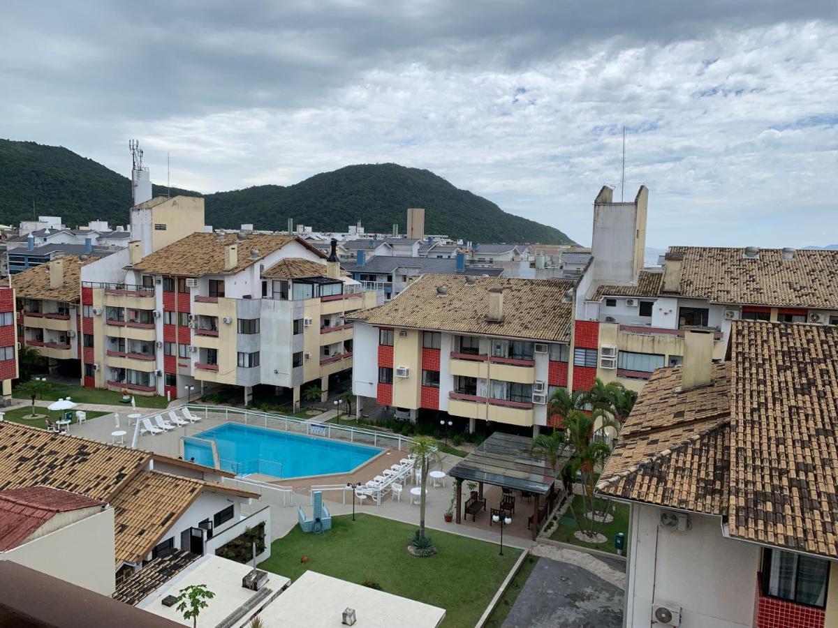 Apartamento Com Vista Do Mar Em Residencial Com Piscina Florianópolis 외부 사진