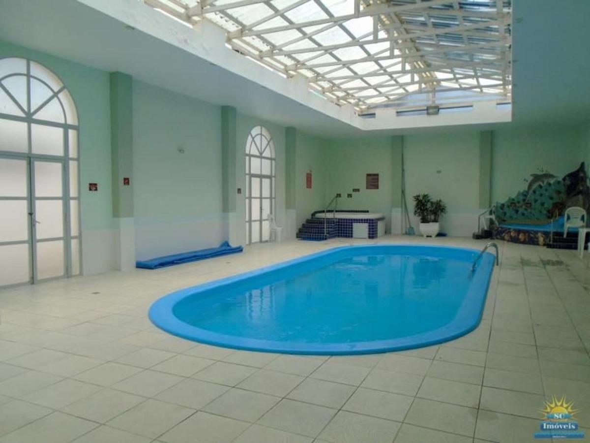 Apartamento Com Vista Do Mar Em Residencial Com Piscina Florianópolis 외부 사진