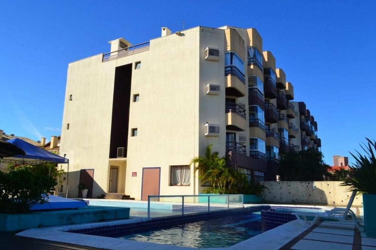 Apartamento Com Vista Do Mar Em Residencial Com Piscina Florianópolis 외부 사진