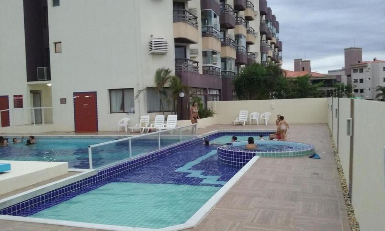Apartamento Com Vista Do Mar Em Residencial Com Piscina Florianópolis 외부 사진